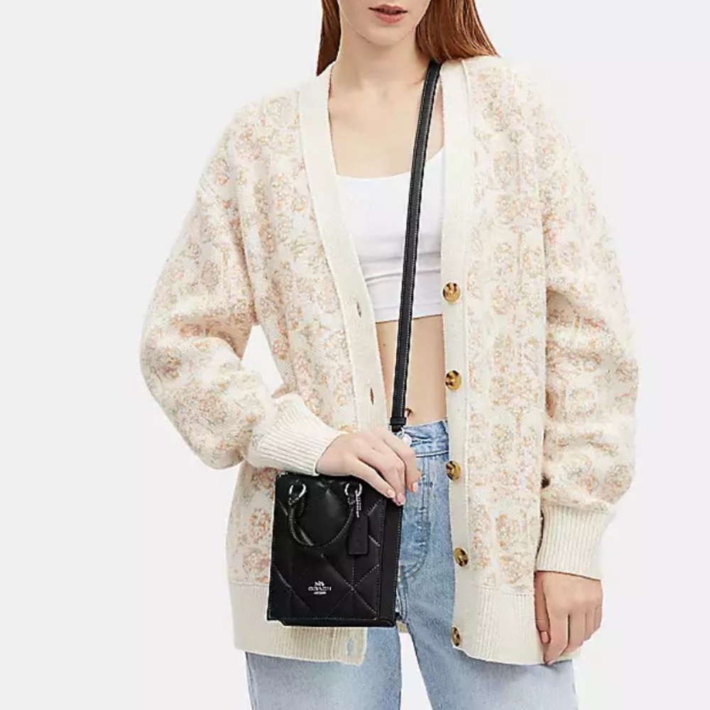 Coach quilted crossbody